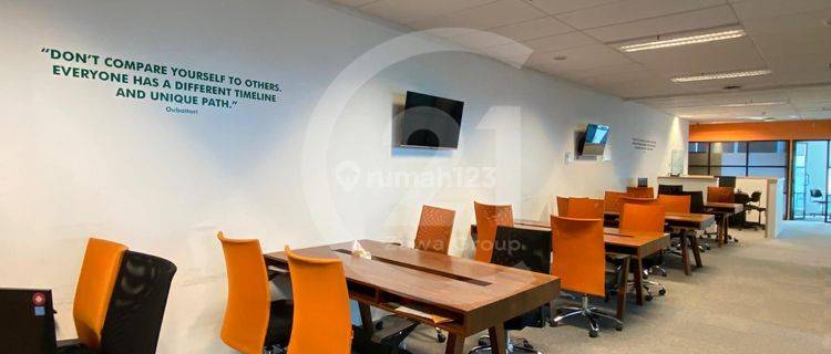 Sewakan Murah Office Space Kantor Kembangan Furnished Multiple Ukuran 1