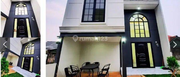 Rumah murah menzzanine 3 lantai dekat tol cibubur LRT cibubur  1