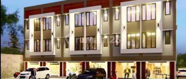 3-Storey Ruko Ready for Occupancy on Radar Auri Main Road Near Cisalak Market. 1