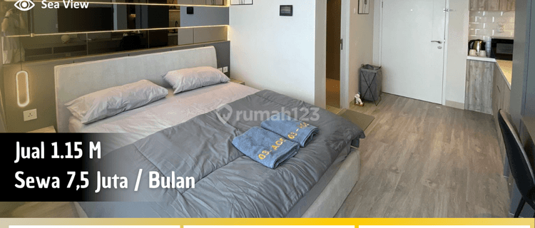 Apartement Nuvasa Bay Type Studio Furnished Bagus 1