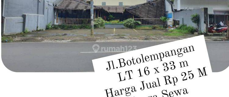 Dijual Rumah di Jalan BOTOLEMPANGAN 1