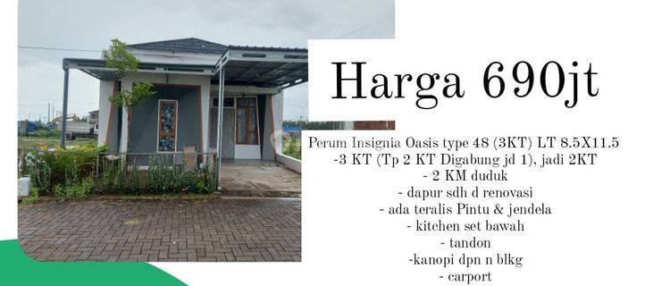 Dijual Rumah Siap Huni, Harga dibawah Pasaran (ss) 1