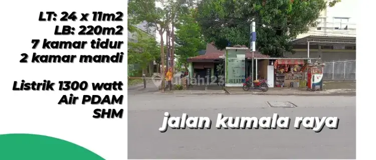 Dijual Rumah di Jalan Kumala Raya SHM(er) 1