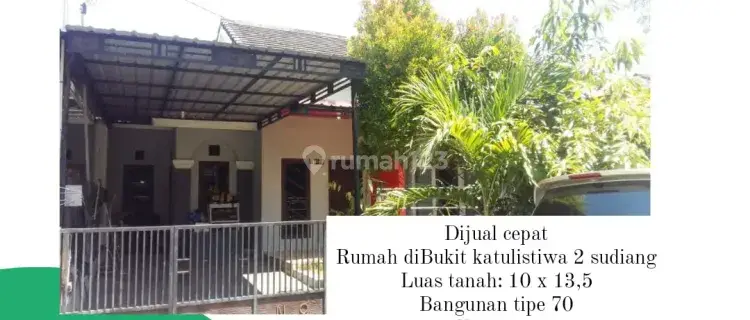 Dijual Cepat Rumah Siap Huni harga murah di Sudiang (cc) 1