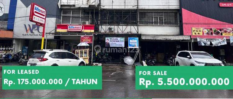 Disewakan ruko 3lantai di Jl. Boulevard, panakukkang mas, makassar (al) 1