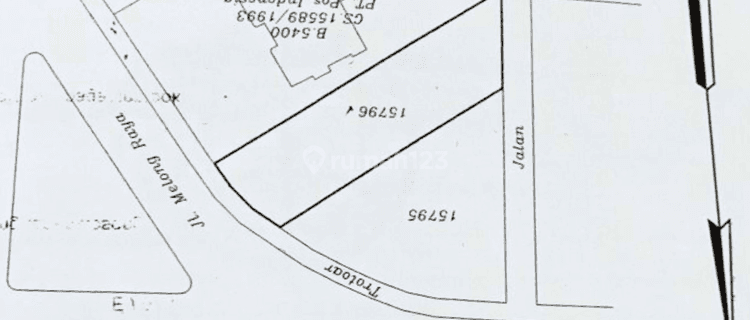 Tanah di Melong Raya Luas 273m² 1