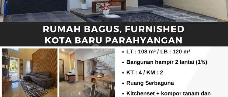 Dijual Rumah Siap Huni Furnished di Kota Baru Parahyangan 1