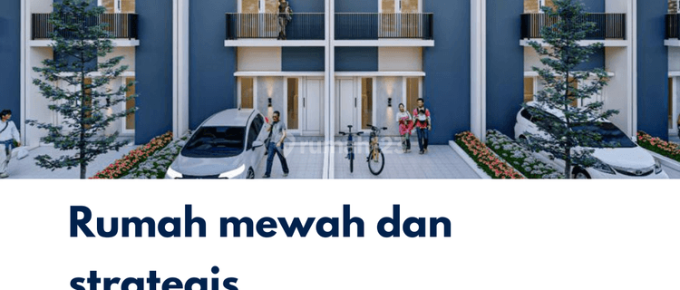 Rumah cantik type 62/72 dengan desaign scandinavian  1