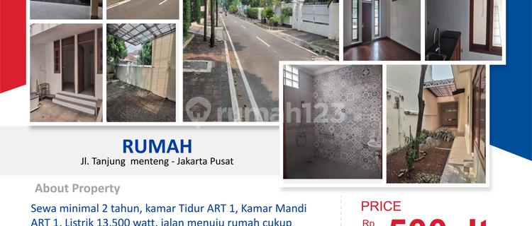 Disewa Rumah Luas 500 M2 Menteng Jakarta Pusat  1