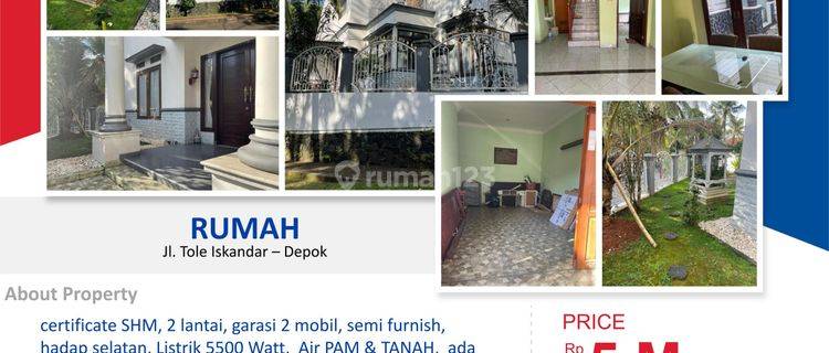 Dijual Rumah 2lantai Digema Pesona Estate Luas 228 M2 Depok Jabar 1