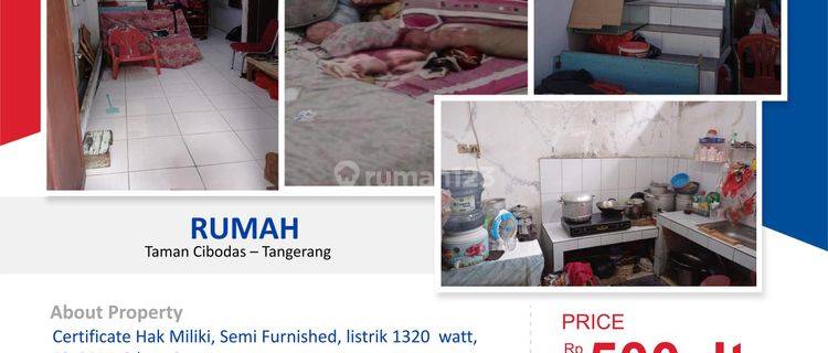 Dijual Rumah Luas 60m2 Dijl Taman Teratai Tangerang 1