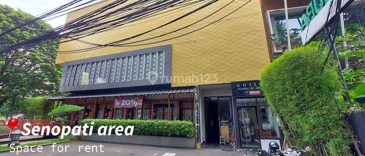 Disewa ruang usaha daerah Senopati  1