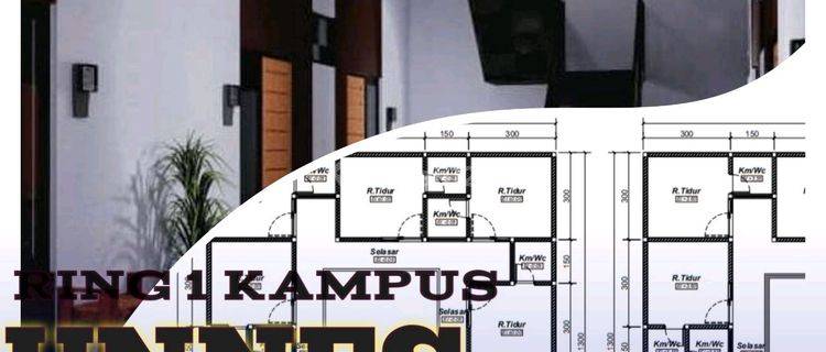 12 Kamar,strategis Lokasi,rumah Kost,ring 1 Kampus Unnes 1