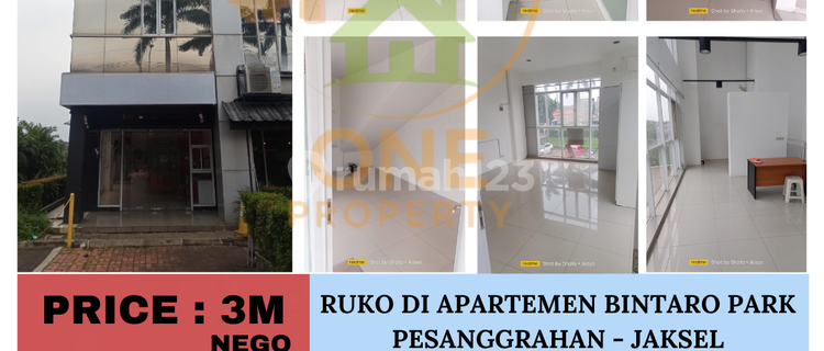 For Sale/For Rent Shop House! Bintaro Park View Apartments, Pesanggrahan - South Jakarta 1