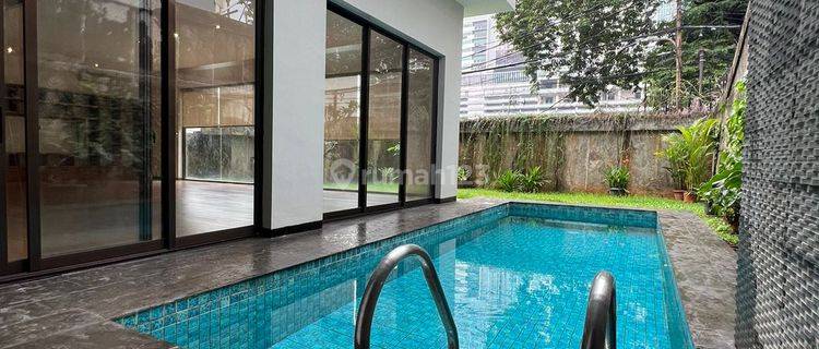 Disewakan Rumah Baru Di Area Kemang Raya Ada Rooftop Dan Private Pool 1