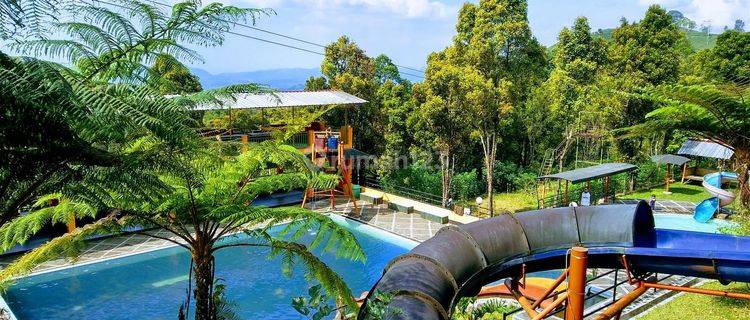 Dijual Villa Di Ciater Subang Lembang Bandung, Fasilitas Water Boom, Kolam Pancing, Arena Permainan, Tenda Camping Dll Villa Aktif Disewakan 1