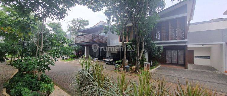 Jual Cepat De Naara At De Park Bsd Rumah Depan Taman 1