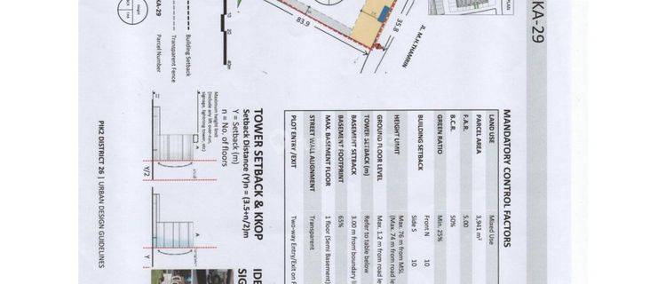 Disewakan MURAH  SAJA  Kavling Di Pik 2 HADAP JALAN Stratergis  1