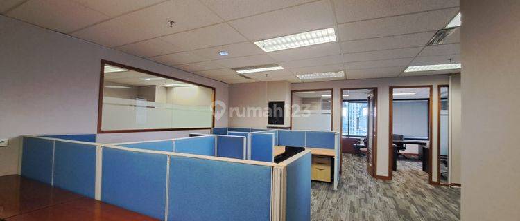 Sewa Kantor di Chase Plaza 279 M2 Sudirman Full Furnished, Nego 1