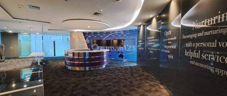 Sewa Kantor Full 1 Lantai di 18 Parc Place Scbd Luas 474 M2 1