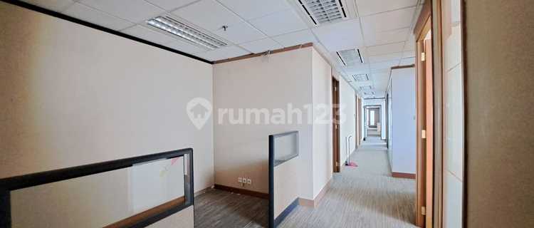 Sewa Kantor Semi Furnish 1 Lt 1190 M2 di Menara Rajawali Mega Kuningan 1