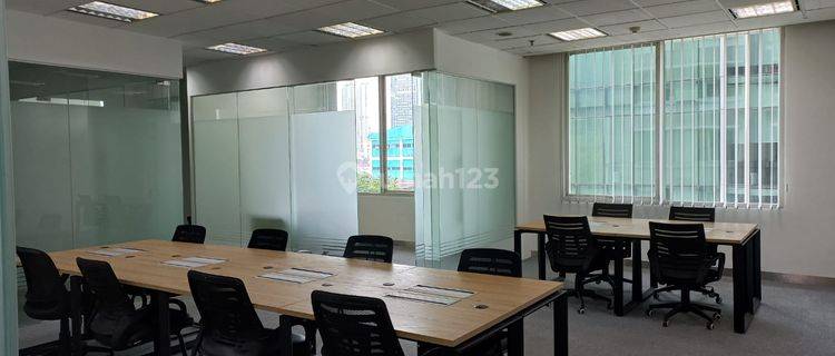 Sewa Kantor Full Furnish 113 M2 di Menara Dea, Siap Pakai, Nego 1