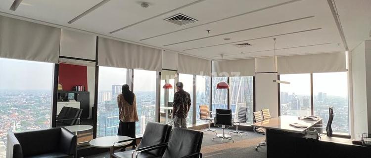 Sewa Kantor Full Furnish 600 m2 di Alamanda Tower TB Simatupang 1