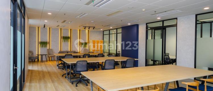Sewa Kantor Full Furnish 365 M2 di Ciputra World 2 (Ex Tokopedia Tower) 1