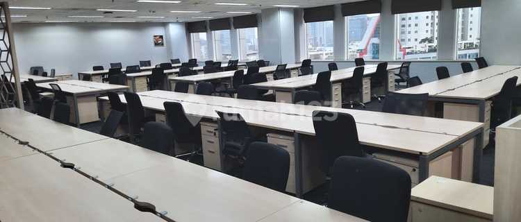 Sewa Kantor 420 m2 di Mandiri Inhealth Tower Kuningan, Siap Huni Hrg Nego 1
