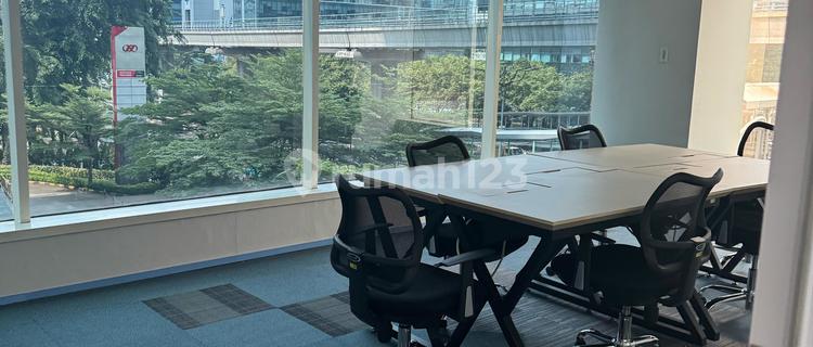 Sewa Kantor Semi Furnish 165 m2 di Plaza 89 Rasuna Said Kuningan 1