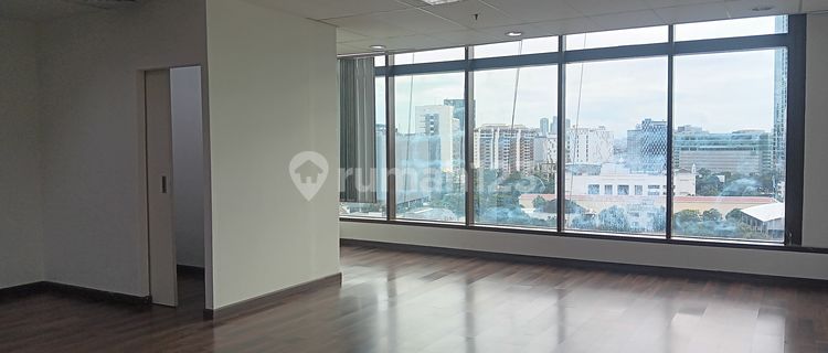 Sewa Kantor Sdh Ada Partisi 129 M2 di Menara Anugrah Mega Kuningan 1