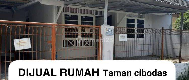 DIJUAL rumah di taman cibodas SHM 1