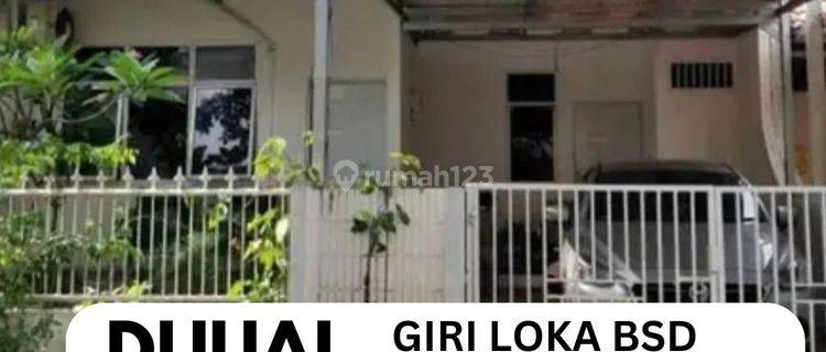 Dijual Cepat Rumah 2 Lantai Semi Furnished Di Giri Loka Bsd 1