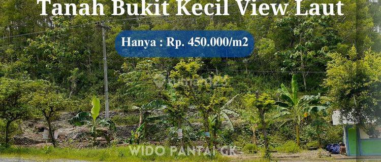 Dijual Tanah Pantai Bukit Pinggir Jalan Gunungkidul Yogyakarta  1