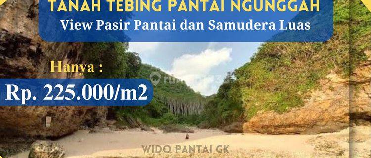 Jual Tanah Pantai Exclusive Pantai Ngunggah Gunkid Yogyakarta 1