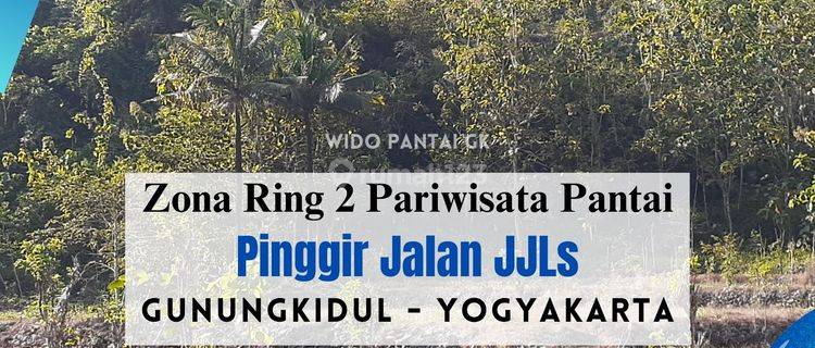 Jual Tanah Pantai Berbukit Pinggir Jalan Jjls Dekat Pantai Baron 1