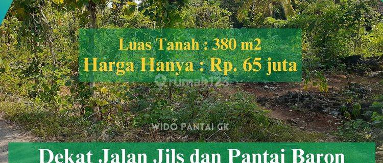 Dijual Tanah Pantai Dekat Jjls Dan Dekat Pantai Baron Yogyakarta 1