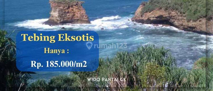 Dijual Tanah Tebing Murah Pantai Ngondo Gunungkidul Yogyakarta 1