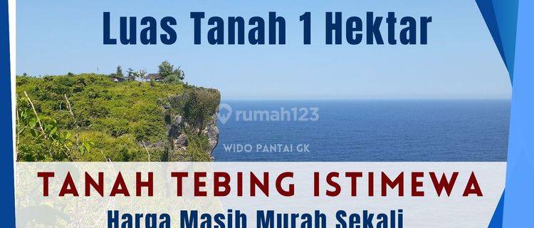 Dijual Tanah Murah Pantai Tebing Istimewa Gunungkidul Yogyakarta 1