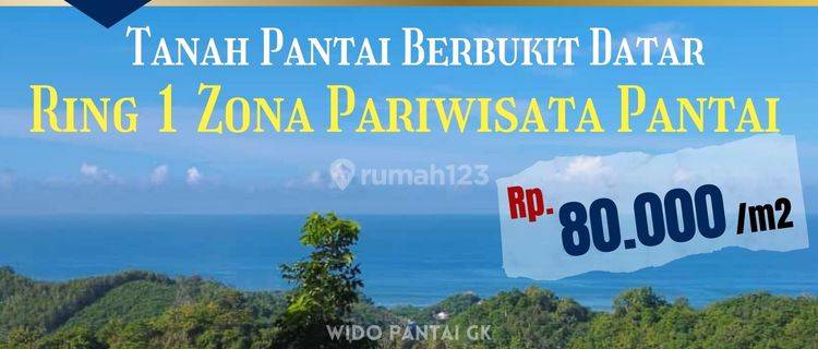 Jual Tanah Pantai Dekat Jjls Zona Ring 1 Pantai Gunungkidul Yogyakarta 1