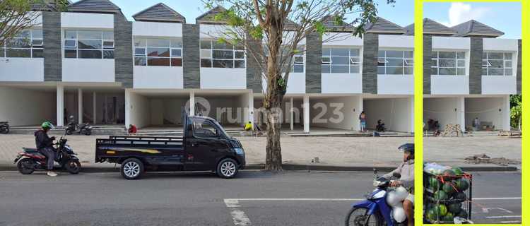 For Rent, Attached Shop House with Large Parking in Dalung, Bali 1