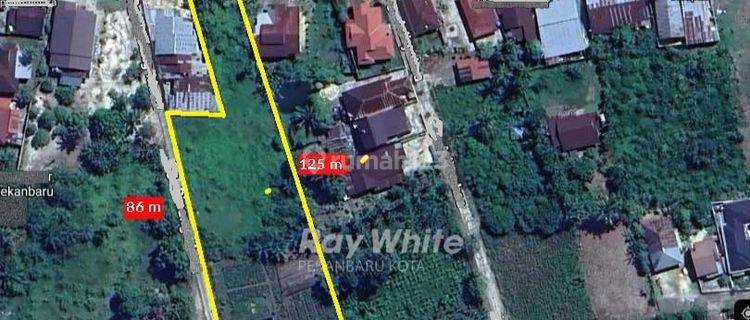 Dijual Cepat Lahan Kosong Lokasi Dekat Ke Harapan Raya 1