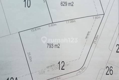 Dijual cepat kavling di Telaga Golf Bsd City 1