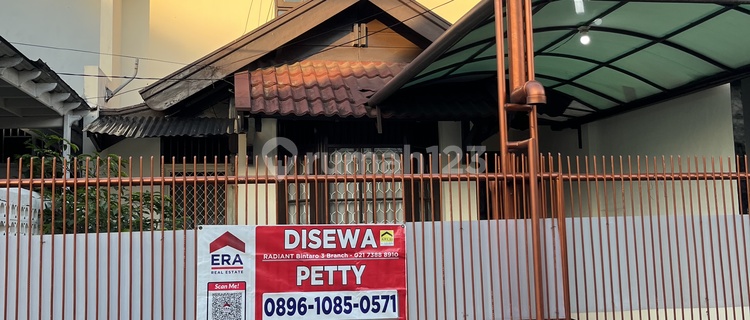 Di Sewa Rumah Sektor 2 Bintaro Tangerang Selatan 1