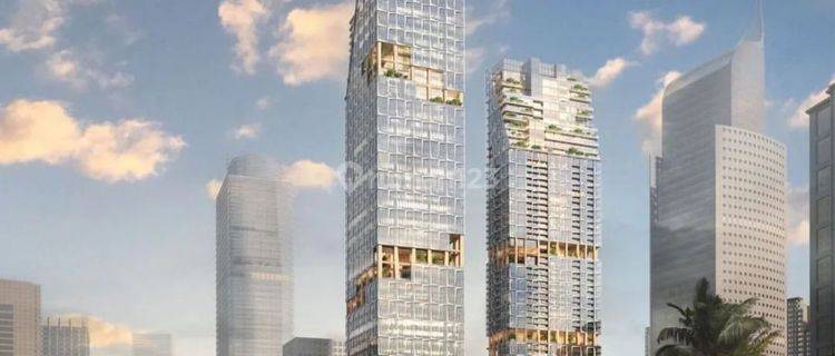 Two supertall building. 1 residential and 1 mix of Andaz Hotel, service apartment, office and lifestyle plaza. 1