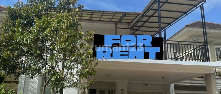 RUMAH CANTIK DI ALAM SUTERA 2 LANTAI SEMI FURNISH SIAP HUNI 1