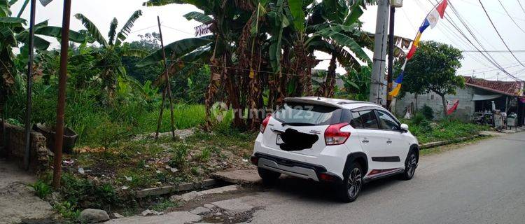 Tanah Dipinggir Jalan Cocok Untuk Toh ko Bangunan Atau Ruko di Jl Cipaku Ciomas Cutek  1