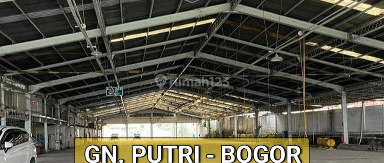 GUDANG DALAM KOPLEK PERGUDANGAN GUNUNG PUTRI BOGOR IZIN INDUSTRI  1