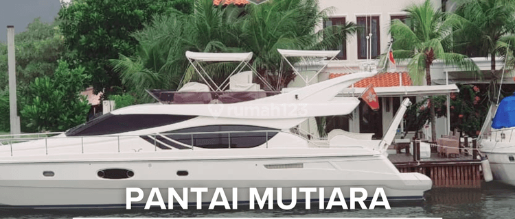 Rumah Pantai Mutiara Cluster Kanal View Laut Private Yacht Park 1