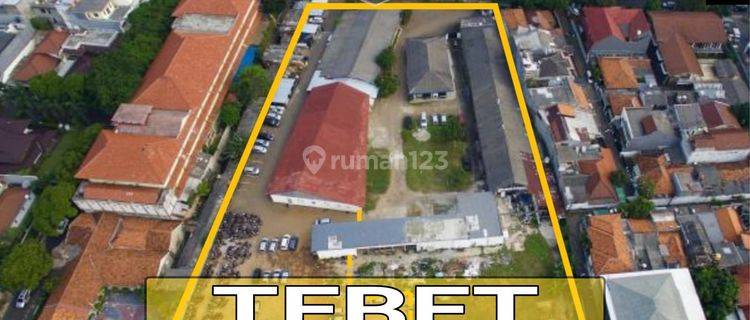 Dijual Tanah Komersil Tebet Bentuk Tanah Bagus Njop 1